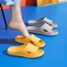 Summer Unisex Slippers Women Solid Color Eva Indoor Bath Thick Platform Men Anti Slip Soft Home Flip Flops Comfort Beach_vogvips.com
