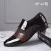 2025 New Casual Business Formal Large Size Versatile Mirror Men's Shiny Leather Shoes_vogvips.com