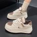 2024 Spring New Casual Niche Thick Sole Board Women's Super Hot Versatile Sports Little White Shoes_vogvips.com