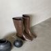 2025 New Simple High Tube Square Toe Low Heel Riding Straight Over-the-Knee Women's Long Boots_vogvips.com