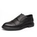 Euro Step Brogue Trendy Men's Casual Business Formal Leather Large Size Nightclub Wedding Shoes_vogvips.com