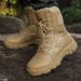 Men's Tactical Military Boots Steel Toe High Top Combat Boots For Hiking Desert Snow Outdoor Work Heavy Duty Non-Slip Vibram Rubber Sole_vogvips.com