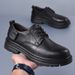 European Warm Series Men's Autumn New Small Leather Martin Boots British Style Versatile Casual Business Formal Work Shoes_vogvips.com
