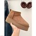 2024 Zhou Dongyu Sheepskin Snow For Women Winter Thickened Mini Short Tube Platform Warm Cotton Boots Thick Sole_vogvips.com