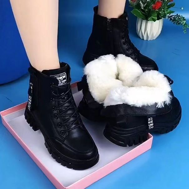 1178225343@qq.com Foreign Trade Cross-Border Martin For Women, Autumn And Winter New Style, Fleece-Lined, Comfortable, Versatile Short_vogvips.com