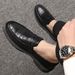 Spring And Autumn New Casual Student Trendy Business Small Leather Men's Waterproof Martin Boots Low-top Shoes_vogvips.com