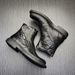 European Warm Series Winter Martin Men, Genuine Leather, Round Toe, Mid-Cut, Soft Sole, New British Style, Youth Workwear, Zipper Cowhide_vogvips.com