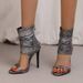 Summer 50 Open-toe Versatile European And American Style, 48 High-heeled Sandals, New Size 46 Non-slip Cross-border_vogvips.com