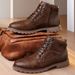 Men's Boots, Martin Boots, Casual Short Boots, Men's Shoes, Autumn And Winter High-top Shoes_vogvips.com