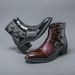 New Fashion Chelsea Boots Men's Brown Retro High-top Men's Boots European And American Fashion Boots British Gentleman Leather Boots_vogvips.com