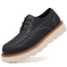 European Warm Series New Low-top Breathable Casual Spring Leather Shoes British Style Martin Boots Men's Summer_vogvips.com