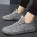 Men's Breathable Knit Slip-On Casual Shoes Lightweight Comfortable Everyday Wear, Sizes 39-44 Work Trendy Shoes Casual Breathable Versatile Mesh Shoes_vogvips.com