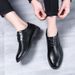 Men’s Shoes Men's Leather Shoes, Groom And Best Man Leather Shoes, Business Formal Casual Shoes, British Youth Wedding Shoes, Leather Shoes For Men_vogvips.com