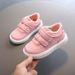 Children's 2026 Spring And Autumn New Boys' Sports White Girls' Casual Sneakers Soft Sole Baby Shoes_vogvips.com