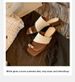 Grape Mom's Style Women's Metal Flip Flops Resort Square Toe Strap Woven Sandals Elegant_vogvips.com