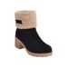 Women's Shoes Snow Boots, Plus Size, Thickened, Chunky Heel, Platform, Lamb Wool, Women's Shoes_vogvips.com