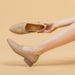Soft Leather Shoes Women's Soft Sole Shallow Mouth Flat Bottom Pointed Head Mother Comfortable Doudou Women's Single Shoes_vogvips.com