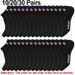 10/20/30 Pcs Men Breathable Low-Cut Athletic Socks Comfortable Moisture Wicking Polyester Spandex Blend For Sports &_vogvips.com