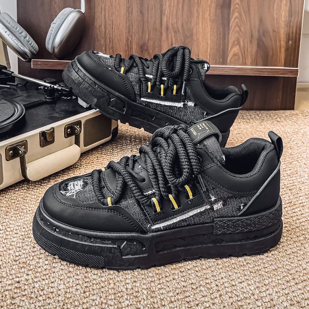 2025 Autumn New Large Size Men's Shoes, White Sneakers, Trendy Men's Shoes, Student Versatile Board Shoes, Casual Sports Shoes_vogvips.com