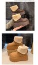 Thick-soled Fashionable Snow Boots For Women 2025. Winter New Style Fleece Cotton Shoes And Boots_vogvips.com