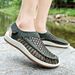 2025 Cross-border Spring Autumn Fashion Slip-On Men's Breathable Shoes, Large Size, Casual Beach Shoes_vogvips.com