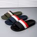 UNISEX Men Striped Sandals Soft Comfortable Non-Slip Slippers Indoor Outdoor Women Beach Shoes Quick-Dry EVA Platform_vogvips.com