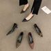 2024 Autumn Winter New Pointed Toe Shallow Mouth High Heels Leopard Print Fashion Versatile Elegant Commuter Low Kitten_vogvips.com