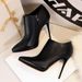 899-1 Fashionable And Minimalist High Heels, Waterproof Platform, Pointed Toe, Slim Fit, Sexy Nightclub, Deep Mouth_vogvips.com