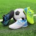 Soccer Shoes Soccer Cleats Football Boots New Children's Velcro TF For Boys And Girls, Youth Training Soccer Shoes, Student Professional Competition S_vogvips.com
