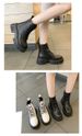 Martin Boots Women 2025 Autumn/Winter New British-style Thick-soled Mid-calf Women's Leather Boots_vogvips.com