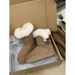 Grey Snow Boots Women's 2025 Winter New Fashion Thick Sole With Plush And Thick Midsole Versatile Snow Cotton Boots Cotton Shoes_vogvips.com