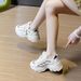 Dad Shoes Female Student Sports Running Shoes Casual Shoes Platform Height Increase_vogvips.com