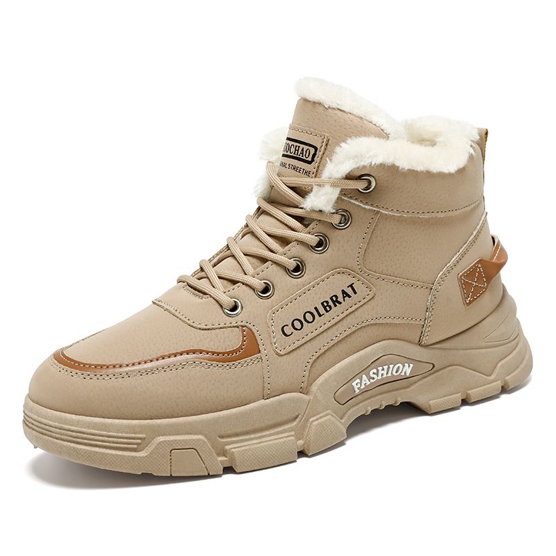 Cotton Boots Winter Martin Shoes Casual Men's Warm Combat Boots_vogvips.com