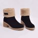 Cross-border European And American Fur Boots Foreign Trade Cross-border Autumn And Winter Woolen Short Boots Women's Boots Trendy_vogvips.com