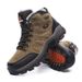 Outdoor Hiking Shoes Men's Non-slip And Wear-resistant Hiking Shoes Off-road Climbing Shoes Lightweight Cushioning Velvet_vogvips.com