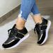 SHLIANG Women Platform Sneakers Casual Leather Sport Ladies Outdoor Running Plus Size Vulcanized Shoes Zapatillas Mujer_vogvips.com