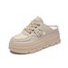 Little White Shoes Female Students Thick-soled Heightening Shoes Mesh Breathable Casual Street Shooting Shoes_vogvips.com