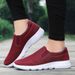 Women's shoes Breathable flying woven shoes sneakers cloth shoes casual shoes_vogvips.com