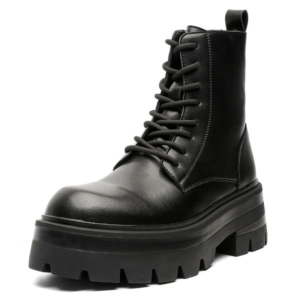 Retro Locomotive Tooling Boots Outdoor Hiking Boots Casual Boots_vogvips.com