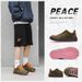 Men's Trendy Casual Sneakers - Round Toe Slip-Resistant Low Top Shoes With Thick Sole For Daily Wear_vogvips.com