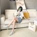 Thick Soled Small White Shoes Women's New Spring And Autumn High Rise Sponge Cake Spanish Style Satin Shoes, Niche_vogvips.com