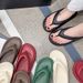 Classy Flip-Flops, Women's Summer Flip-Flops For Beach Couples, New Thick-Soled Outer Wear Sandals, Men's Bathroom_vogvips.com