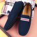 Suede Leather Men Casual Formal Man Loafers Handmade Moccasins Italian Breathable Slip On Male Boat Shoes Walking_vogvips.com
