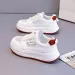 2026 Summer White Women's Student Platform Height Increasing Mesh Breathable Casual Shoes_vogvips.com