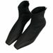 Square Toe Hidden Heel Short Boots For Women, Over-the-Knee Long Stretch Slim Black High Tube Slimming Single Boots,_vogvips.com
