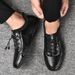 New Leather Korean Style Breathable Men's Loafers Sports Soft Sole Versatile Personality Octopus Driving Casual Shoes_vogvips.com