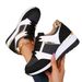Women's Plus Size Athletic Sneakers – Lightweight Thick-Soled Casual Shoes For Walking & Everyday Wear_vogvips.com