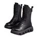 2024 New Martin For Foreign Trade, Thickened And Lined, Mid-Calf Thick Sole Snow Boots, Women's Single Boots_vogvips.com