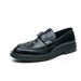Euro Step 2025 New Large Size 46 Loafers Men Crocodile Pattern British Gentleman Slip-On Leather Shoes_vogvips.com