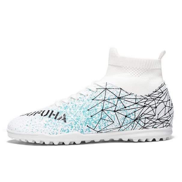 Football Shoes Men's High Top Long Nails Broken Nails Lawn Youth Students Adult Game Training Football Shoes_vogvips.com